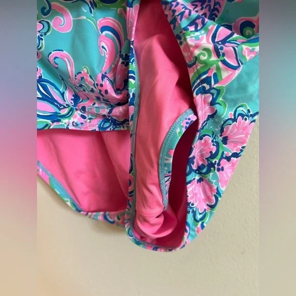 Lilly Pulitzer Imogen Swimsuit Jungle Horizon Size 12 - Picture 6 of 9